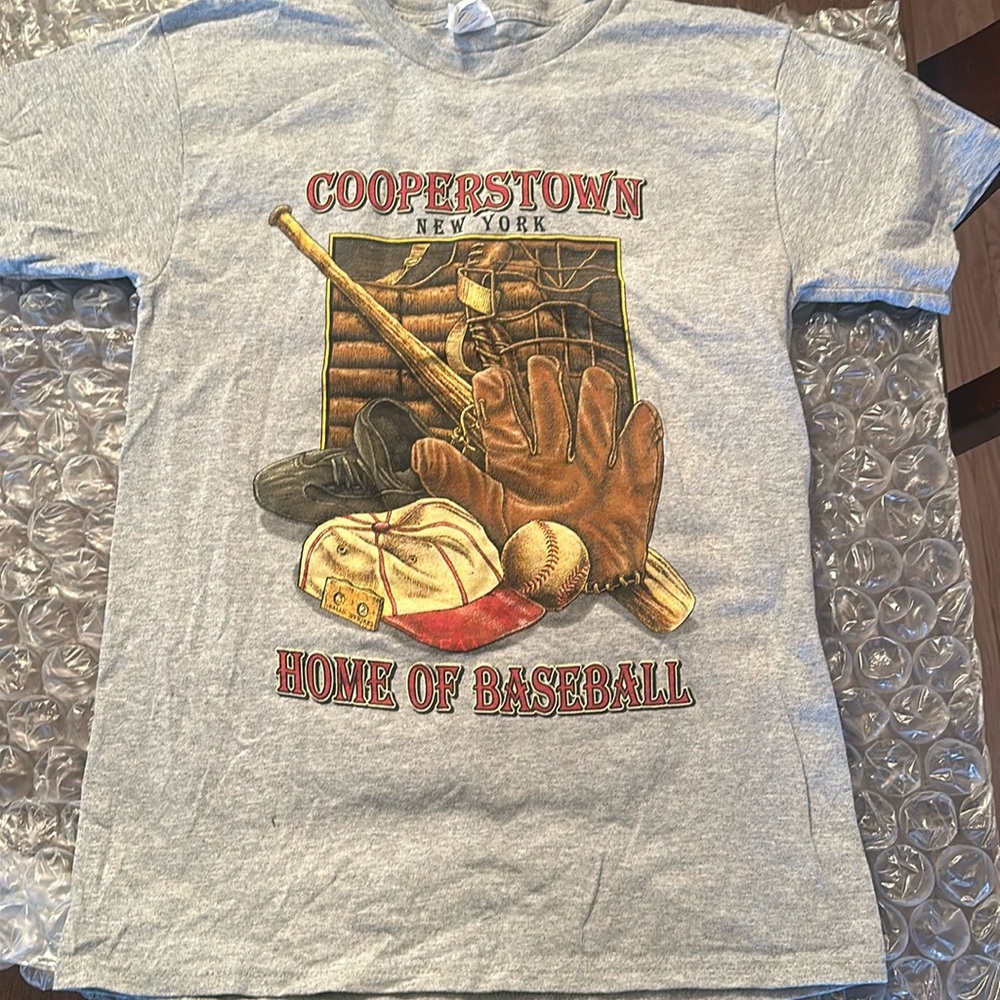 Cooperstown New York Home of Baseball tshirt